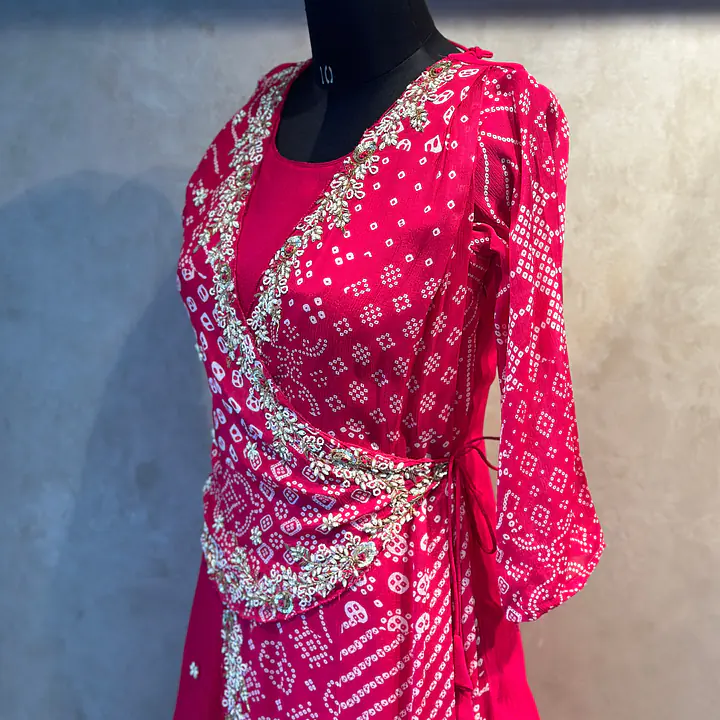 Bhandej Indo-Fusion Gown - 40