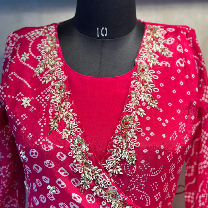 Bhandej Indo-Fusion Gown