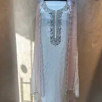 Pure Organza Handwork Suit