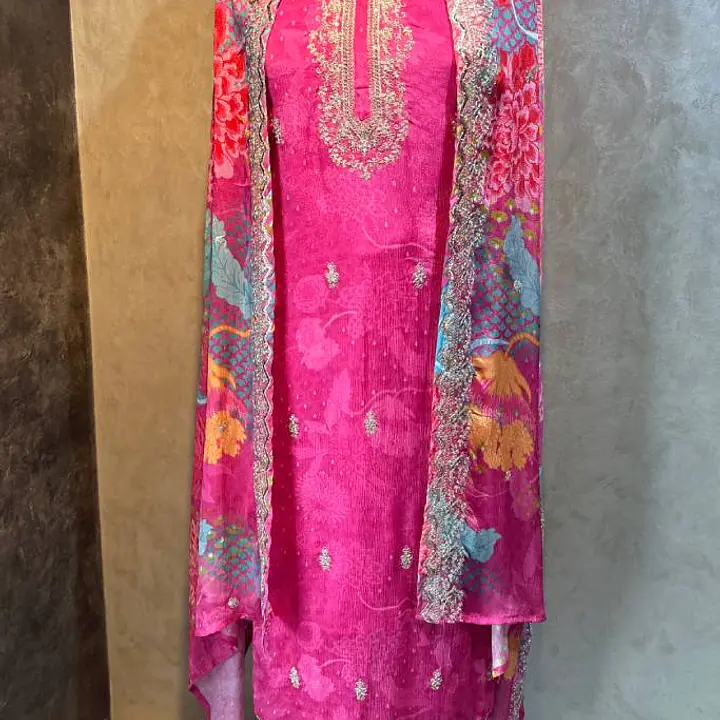 Pure Chinon Suit Set - Rani - 40