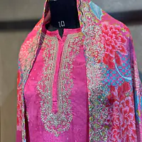 Pure Chinon Suit Set - Rani - 42