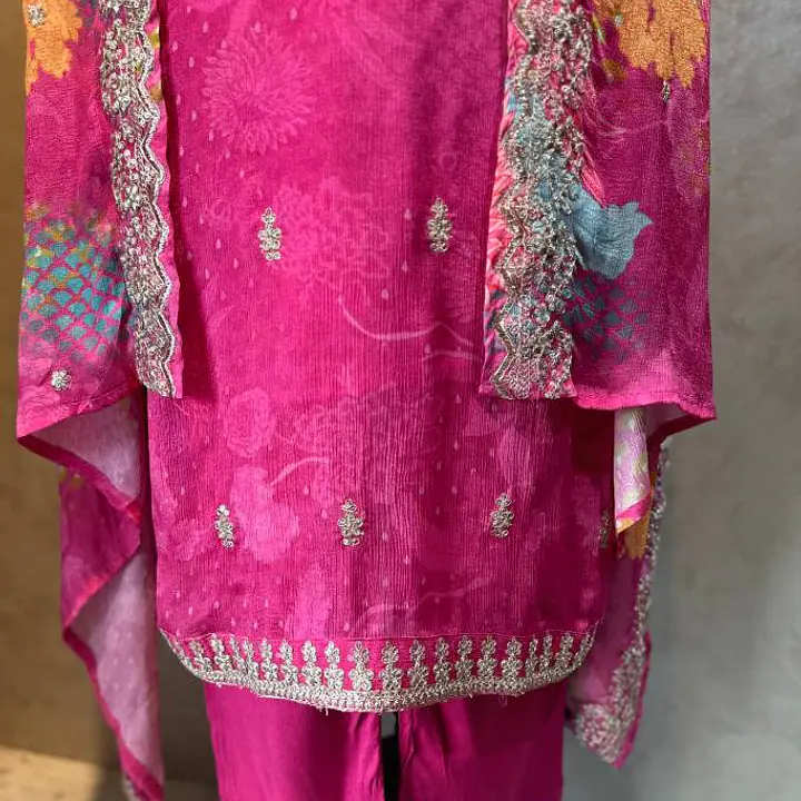 Pure Chinon Suit Set - Rani - 44
