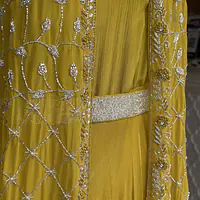 Pure Chinon Gown With Shurg