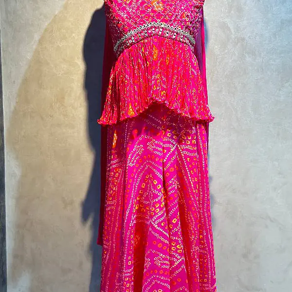 Peplum Sharara Set