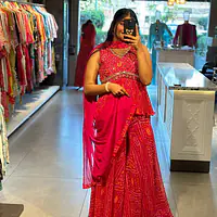 Peplum Sharara Set