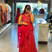 Peplum Sharara Set