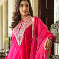 Muslin Shrara Handwork Set