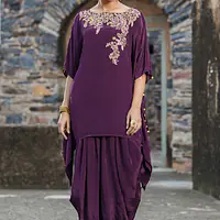 Kaftan Dhoti Set
