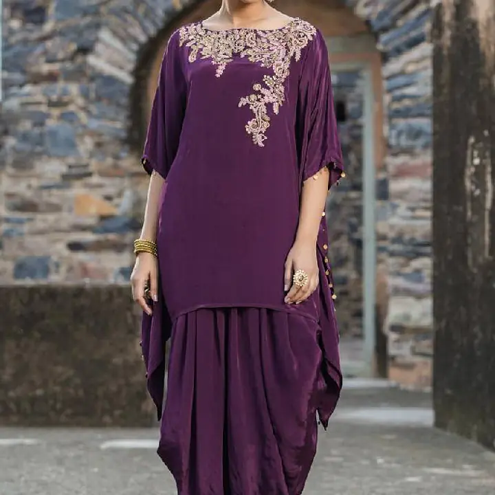 Kaftan Dhoti Set