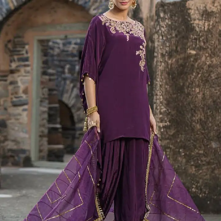 Kaftan Dhoti Set
