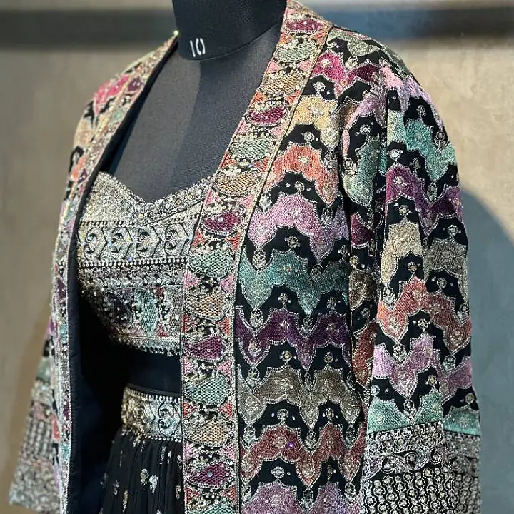 Indo-Fusion Lehnga Set