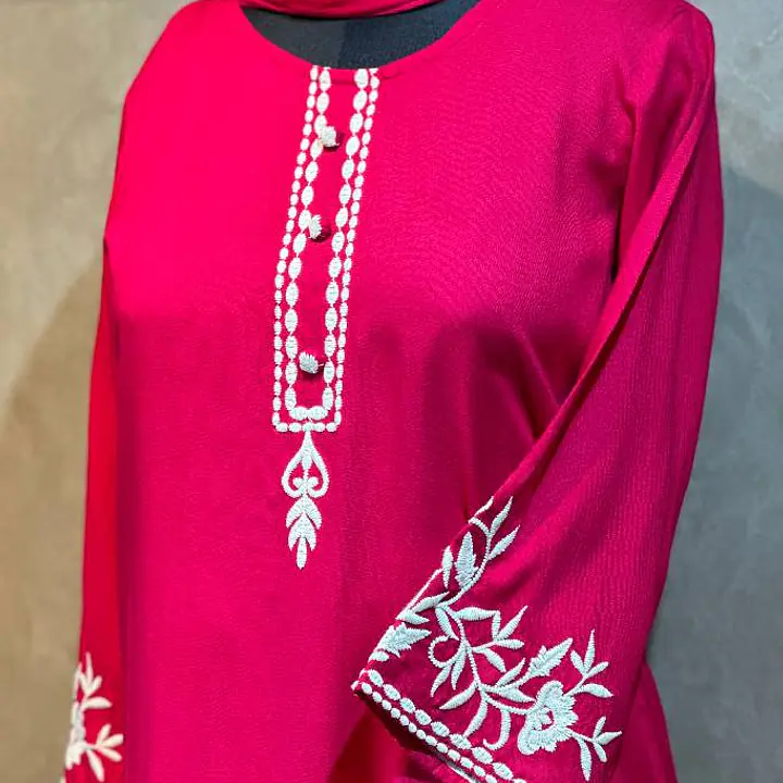 Embroidered Pakistani Suit Set
