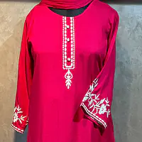 Embroidered Pakistani Suit Set